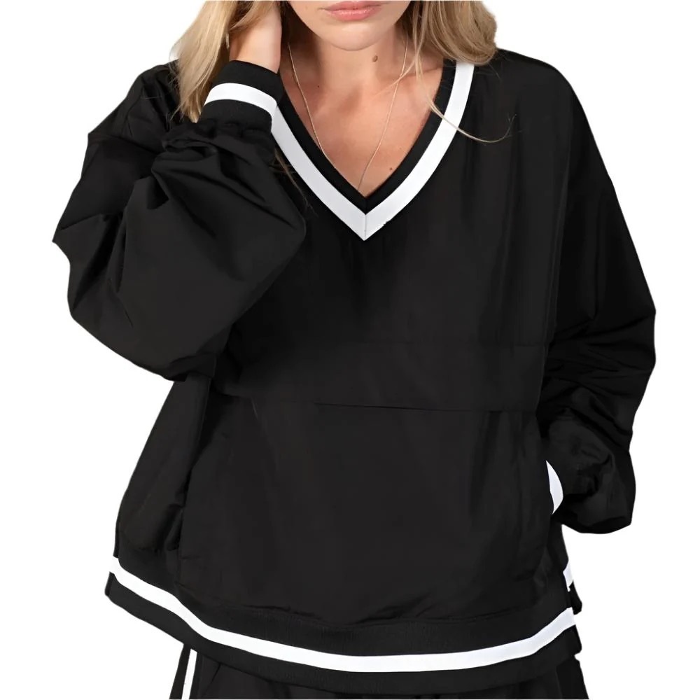Varsity Pullover Windbreaker Nylon Collegiate Spo… - image 8
